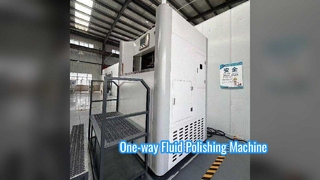 One-way Fluid Polishing Machine
